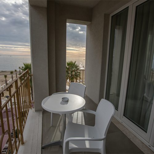 Deluxe Double Room with Balcony and Sea View
