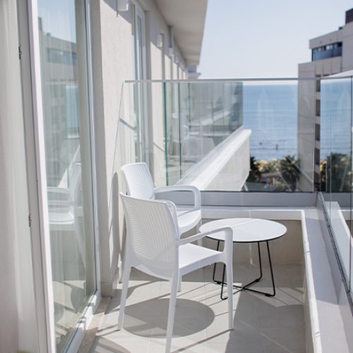 One Bedroom Family Suite with Balcony – Secondary Building
