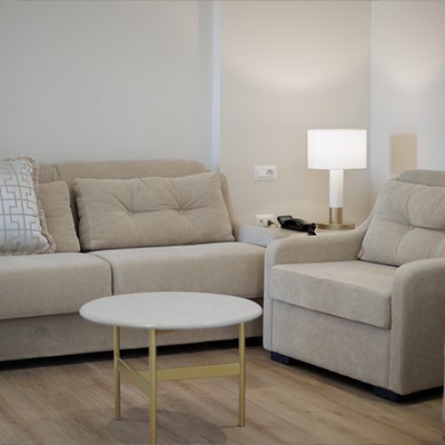 One Bedroom Family Suite with Balcony – Secondary Building